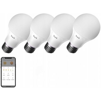 Yeelight Smart LED Bulb W4 Lite dimmable 4 pack – Sleviste.cz