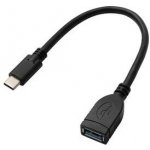 GoGEN USBCOTG USB A/USB-C 3.1, OTG, 0,2m, černý – Zbozi.Blesk.cz