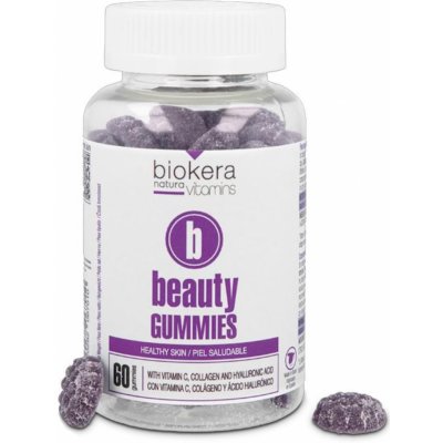 Salerm Biokera Gummies gumové vitamíny pro krásnou pleť 150 g – Zboží Mobilmania