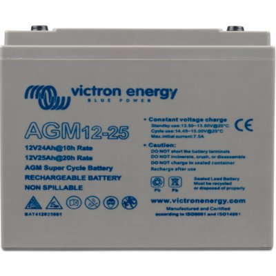 Victron Energy Super Cycle BAT412025081 12V 25Ah – Sleviste.cz