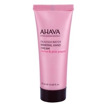 Ahava Dead Sea Water Pink Pepper & Cactus minerální krém na ruce (Paraben Free, Allergy Tested) 100 ml