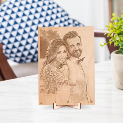 Fotka na dřevo A5 (15 x 21 cm) – Zboží Dáma