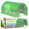 Foliovník Focus Garden Dvoudveřový tunel 3x6x2 18m2 Zelený
