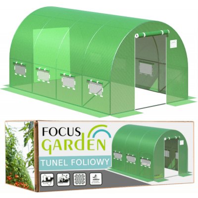Focus Garden Dvoudveřový tunel 3x6x2 18m2 Zelený – Zboží Dáma