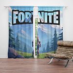 Sablio Závěs FORTNITE Horská krajina: 2ks 140x250cm – Hledejceny.cz