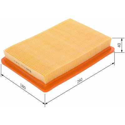 Vzduchový filtr BOSCH 1 457 433 073 – Hledejceny.cz