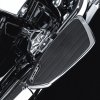Stupačka Plotny spolujezdce Highway Hawk SMOOTH pro motocykly YAMAHA XVS125/650/1100 Drag Star/Classic (pár) - Černá