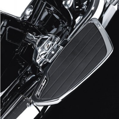 Plotny spolujezdce Highway Hawk SMOOTH pro motocykly YAMAHA XVS125/650/1100 Drag Star/Classic (pár) - Černá | Zboží Auto