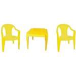 IPAE sada žlutá 2 židličky a stoleček – Hledejceny.cz