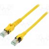 síťový kabel Harting 09488447745100 Patch, S/FTP, 6a, licna, Cu, PUR, 10m, žlutý