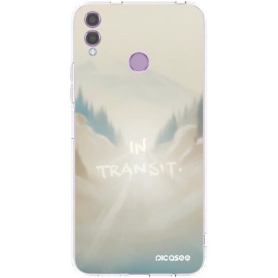 Picasee silikonový průhledný obal pro Honor 8X - IN TRANSIT – Zboží Živě