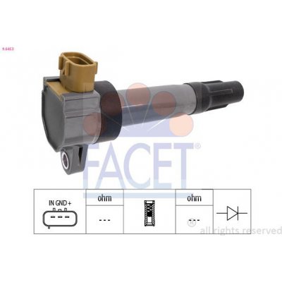 Zapalovací cívka FACET 9.6453 | Zboží Auto