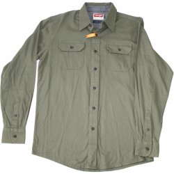 Wrangler košile dlouhý rukáv Stretch Twill zelená