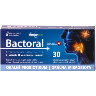 Bactoral + Vitamín D 30 tablet – Sleviste.cz