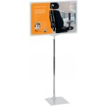 Franken Prezentační stojan A4 plastový šedý – Zboží Živě