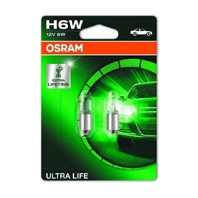 Osram 64132ULT-02B H6W BAX9s 12V 6W 2 ks – Zboží Mobilmania