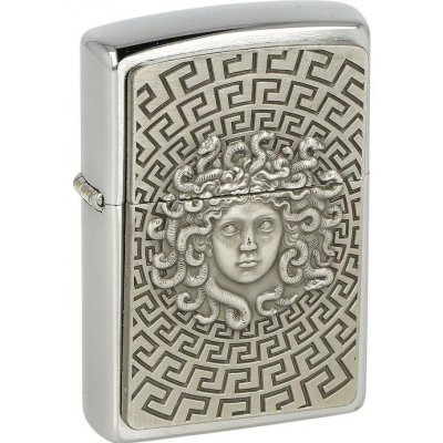 Zippo Medusa, broušený – Hledejceny.cz