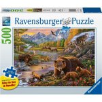 RAVENSBURGER Divočina XXL 500 dílků – Hledejceny.cz