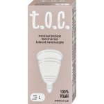 t.o.c. Menstruační kalíšek L čirý – Zboží Mobilmania