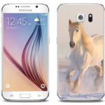 Pouzdro mmCase Gelové Samsung Galaxy S6 Edge - kůň ve sněhu – Zbozi.Blesk.cz