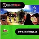 SmartMaps Locator cyklo turistická mapa + auto-mapy ČR + SR