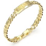 Guess pozlacený náramek pro muže Lion King JUMB05015JWYG 19 cm – Zboží Mobilmania