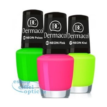 Dermacol Neonový lak na nehty 25 Sunrise 5 ml