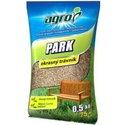 AGRO Travní směs park 0,5kg - směs pro mírně až středně zatěžované plochy – Zboží Mobilmania