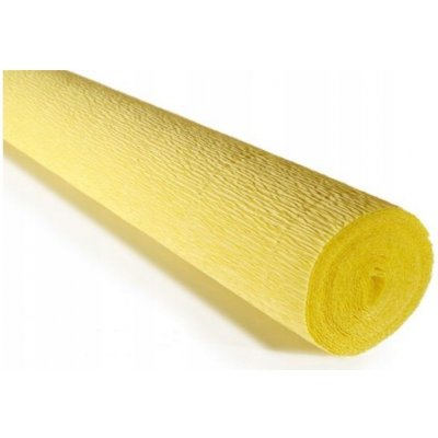 Cartotecnica Rossi Krepový italský papír 180g role 50cm x 2,5m - žlutá 574 – Hledejceny.cz