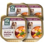 Pure Nature Dog Adult Kuře a Losos 4 x 150 g – Sleviste.cz