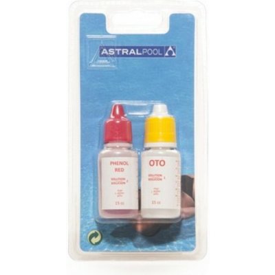 Astralpool Náhradní reakční roztoky O-tolidinu a Phenolu 2 x 15ml – Zboží Dáma