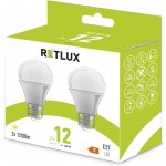 Retlux REL 31 Sada LED žárovek Classic 12W E27 teplá bílá – Zboží Živě