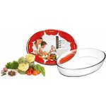 Ibili Oválná skleněná mísa do trouby 30x21x6cm – Hledejceny.cz