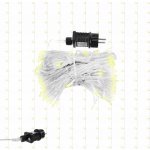 ISO 11332 Světelný závěs 300 LED teplá bílá – Hledejceny.cz