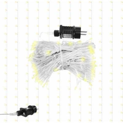 ISO 11332 Světelný závěs 300 LED teplá bílá – Hledejceny.cz
