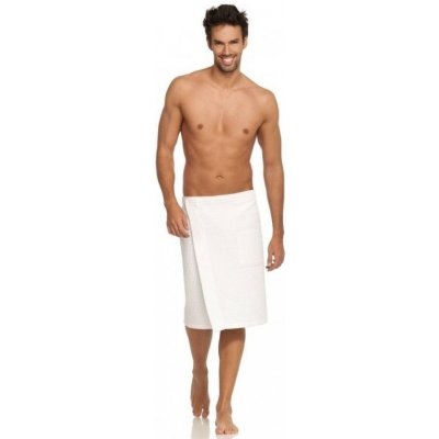 NordicSPA Vaflový kilt 80x150cm - pánský, BÍLÝ – Zboží Dáma