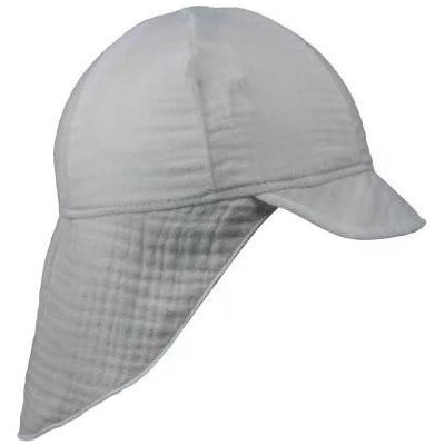 ESITO Dětská kšiltovka s krytím krku mušelín Grey šedá – Zboží Dáma