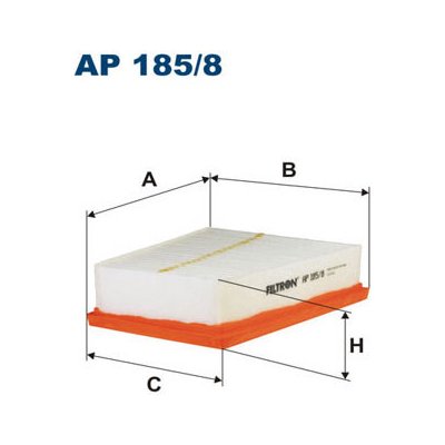 Vzduchový filtr FILTRON AP 185/8 – Hledejceny.cz