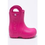 Crocs Handle It Rain Boot Kids Candy Pink – Zboží Mobilmania