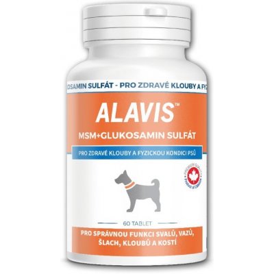 Alavis MSM Glukosamin sulfát 2 x 60 tbl