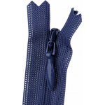 Spirálový zip skrytý YKK No 5 délka 60 cm dederon - 388 modrá delta – Hledejceny.cz