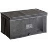 Úložný box 5five Simply Smart Textilní nádoba na uskladnění oděvů, 50x30x25 cm, tmavě šedá