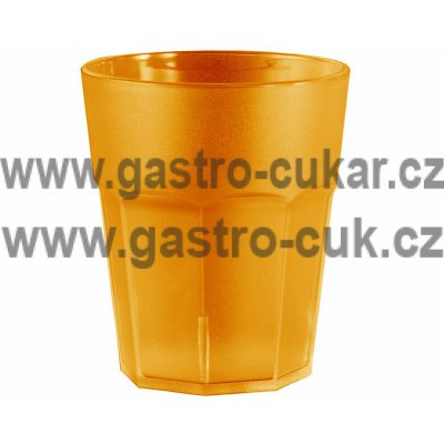 Gastro norm Sklenice polykarbonátové ARA oranžová 400 ml