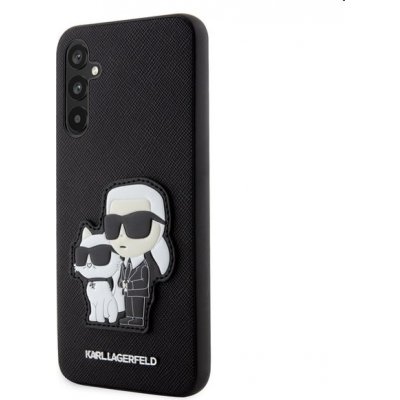Pouzdro Karl Lagerfeld PU Saffiano Karl and Choupette NFT Samsung Galaxy A54 5G černé