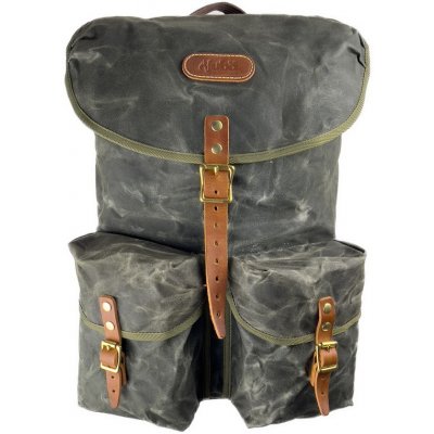 JUBÖ Batoh Bushcraft VANDRÁK Waxed 45l zelený