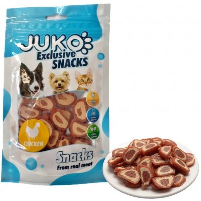 Juko Snacks Chicken & Pollock chips 70 g – Hledejceny.cz