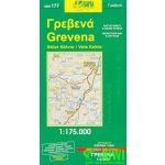 mapa Grevena Západní Makedonie - Řecko 1:175 t. – Hledejceny.cz