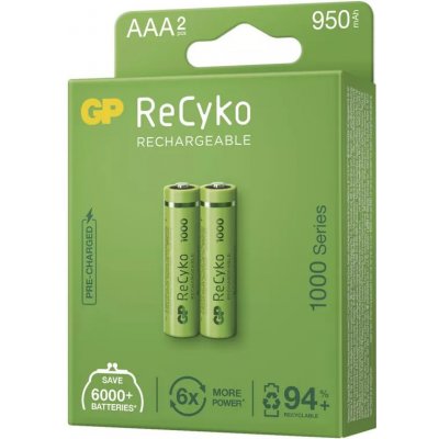 GP ReCyko+ 950 AAA 2ks AB012GPN3AB2 – Zboží Mobilmania