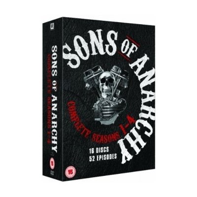 Sons of Anarchy - Season 1-4 DVD – Zboží Mobilmania