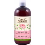 Green Pharmacy Body Care Muscat Rose & Green Tea sprchový gel 0% Parabens Silicones PEG 500 ml – Hledejceny.cz